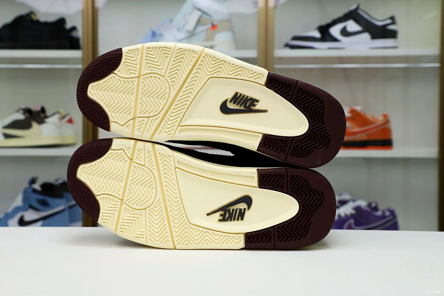 1st Kicks Shoes Kimikick AIR JORDAN 1974 Trendy 4 AM 1117